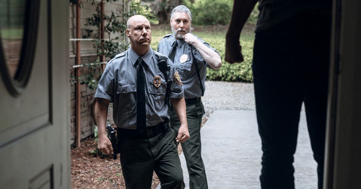 man upset looking at computer